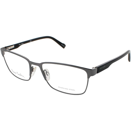 Pierre Cardin Men's Eyeglasses - Dark Ruthenium Rectangular Frame | PC 6854 0KJ1 ,