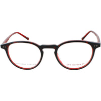 Red Morel Women's Eyeglasses - Tortoise Red Acetate Oval Frame | PERRY 90016C TT08 ,