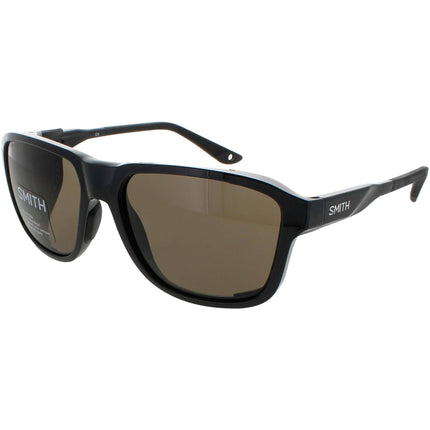 Smith Men's Sunglasses - Black Plastic Full Rim Rectangular Frame | EMBARK 0807/L7 ,
