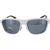 Smith Men's Sunglasses - White Plastic Full Rim Rectangular Frame | EMBARK 0VK6/OP ,