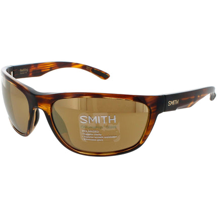 Smith Unisex Sunglasses - Tortoise Acetate Wraparound Frame | REDDING 0086/QE ,