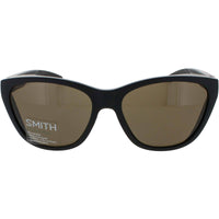 Smith Unisex Sunglasses - Matte Black Plastic Cat Eye Frame | SHOAL 0003/L7 ,