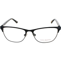 Ted Baker Women's Eyeglasses - Black Metal/Plastic Rectangular Frame | B238 BLK ,