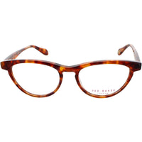 Ted Baker Women's Eyeglasses - Demi Amber Plastic Full Rim Cat Eye Frame | B713 DEM ,