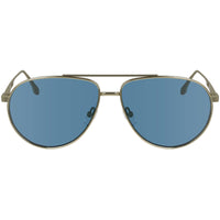 Victoria Beckham Women's Sunglasses - Gold Metal Aviator Frame | VB242S 720 ,