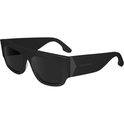 Victoria Beckham Women's Sunglasses - Black Acetate Browline Frame | VB666S 001 ,