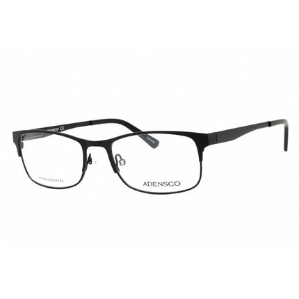Adensco Men's Eyeglasses - Matte Black Rectangular Full Rim Frame | AD 125 0003 00 ,