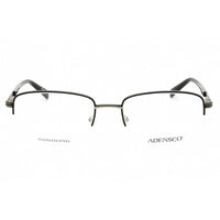 Adensco Men's Eyeglasses - Matte Ruthenium Metal Rectangular Frame | AD 131 0R81 00 ,