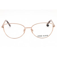 Anne Klein Women's Eyeglasses - Rose Gold Metal Cat Eye Full Rim Frame | AK5085 780 ,