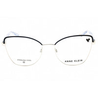 Anne Klein Women's Eyeglasses - Silver Metal Cat Eye Shape Full Rim Frame | AK5112 040 ,