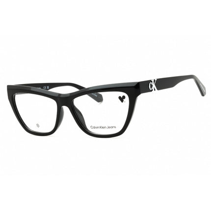 Calvin Klein Jeans Women's Eyeglasses - Black Cat Eye Full Rim Frame | CKJ23614 001 ,