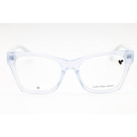 Calvin Klein Jeans Women's Eyeglasses - White Acetate Cat Eye Full Rim | CKJ23646 100 ,
