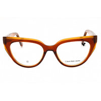 Calvin Klein Jeans Women's Eyeglasses - Brick/Amber Cat Eye Full Rim | CKJ24628 618 ,