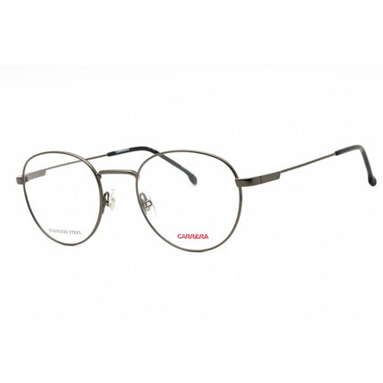 Carrera Men's Eyeglasses - Dark Ruthenium Grey Metal Round Full Rim Frame | 2009T V81 ,