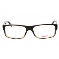 Carrera Men's Eyeglasses - Shaded Grey Plastic Rectangular Full Rim | CA6180 02M0 00 ,