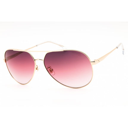 Carrera Women's Sunglasses - Gold Burgundy Metal Aviator | CARRERA 3005/S 0NOA UQ ,