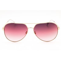 Carrera Women's Sunglasses - Gold Burgundy Metal Aviator | CARRERA 3005/S 0NOA UQ ,
