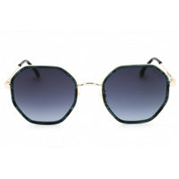 Carrera Women's Sunglasses - Green Horn Metal Geometric Frame | CARRERA 3029/S 06AK 9O ,