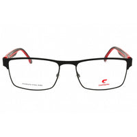 Carrera Men's Eyeglasses - Black Red Rectangular 56mm Frame | CARRERA 8884 0BLX 00 ,