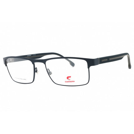 Carrera Men's Eyeglasses - Matte Blue Grey Rectangular Frame | CARRERA 8884 04NZ 00 ,