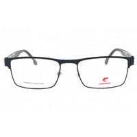 Carrera Men's Eyeglasses - Matte Blue Grey Rectangular Frame | CARRERA 8884 04NZ 00 ,