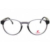 Carrera Men's Eyeglasses - Transparent Grey Plastic Round Frame | CARRERA 8886 0R6S 00 ,