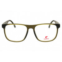 Carrera Men's Eyeglasses - Frosted Olive Green Square Frame | CARRERA 8892 01O4 00 ,