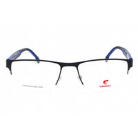 Carrera Men's Eyeglasses - Matte Navy Blue Rectangular Half Rim | CARRERA 8893 0FLL 00 ,