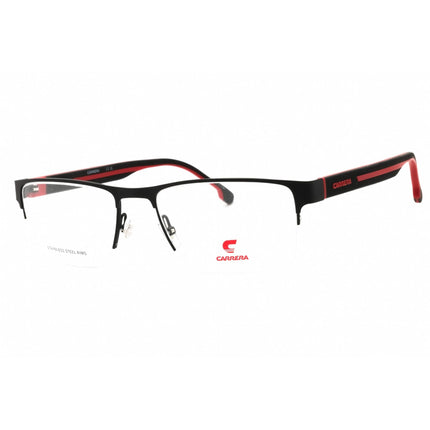 Carrera Men's Eyeglasses - Matte Black Metal Rectangular Frame | CARRERA 8893 0BLX 00 ,