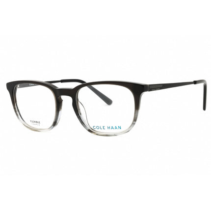 Cole Haan Men's Eyeglasses - Smoke Horn Acetate Square Full Rim Frame | CH4052 020 ,
