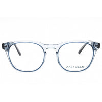 Cole Haan Unisex Eyeglasses - Blue Crystal Acetate Square Full Rim Frame | CH4500 416 ,