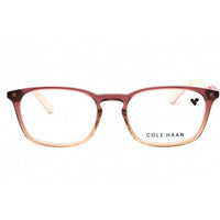 Cole Haan Unisex Eyeglasses - Burgundy Gradient Acetate Square Full Rim | CH4504 603 ,