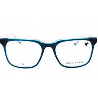 Cole Haan Unisex Eyeglasses - Blue Crystal Acetate Square Full Rim Frame | CH4506 416 ,