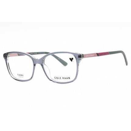 Cole Haan Women's Eyeglasses - Smoke Crystal Acetate Cat Eye Shape Frame | CH5052 036 ,