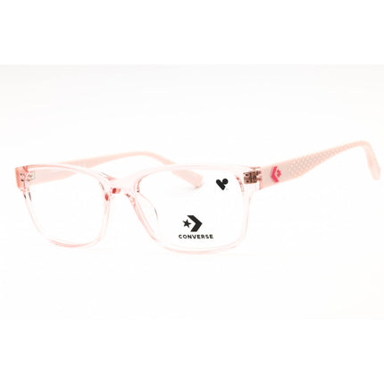 Converse Unisex Eyeglasses - Crystal Barely Rose Rectangular Shape Frame | CV5062 682 ,