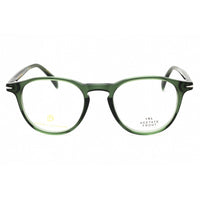 David Beckham Men's Eyeglasses - Transparent Green panthos Frame | DB 1018 01ED 00 ,
