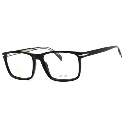 David Beckham Men's Eyeglasses - Black Rectangular Shape 56mm Frame | DB 1020 0807 00 ,