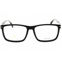 David Beckham Men's Eyeglasses - Black Rectangular Shape 56mm Frame | DB 1020 0807 00 ,