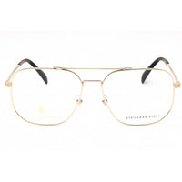 David Beckham Men's Eyeglasses - Gold Metal Aviator Full Rim Frame | DB 1096 0J5G 00 ,