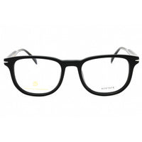 David Beckham Men's Eyeglasses - Black Grey Plastic Square Full Rim | DB 1123 008A 00 ,