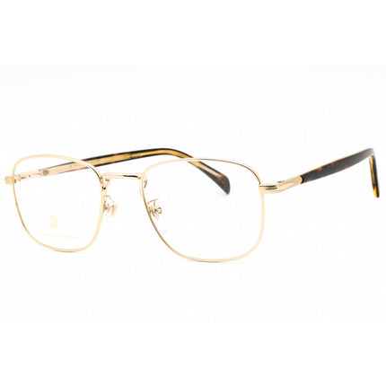 David Beckham Men's Eyeglasses - Gold Havana Metal Square Full Rim | DB 1138 006J 00 ,