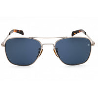 David Beckham Men's Sunglasses - Ruthenium Metal Pilot Full Rim | DB 7019/S 06LB KU ,