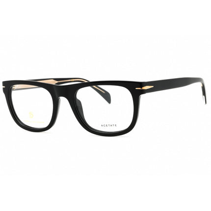 David Beckham Men's Eyeglasses - Black Plastic Square Full Rim Frame | DB 7085 0807 00 ,