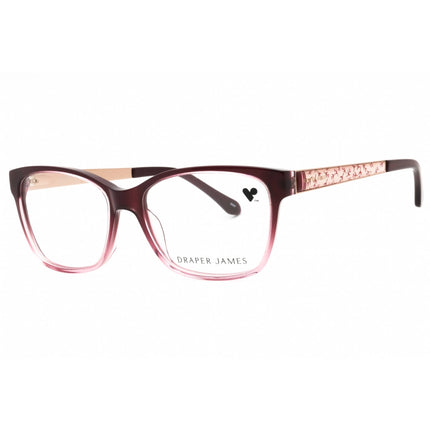 Draper James Women's Eyeglasses - Merlot Gradient Acetate Cat Eye Frame | DJ5021 604 ,