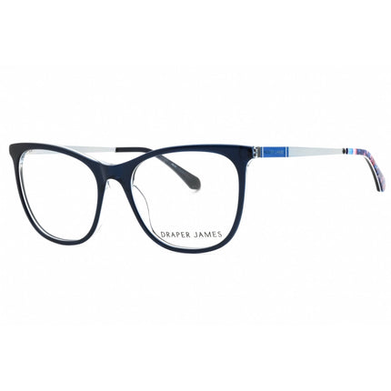 Draper James Women's Eyeglasses - Indigo Acetate Cat Eye Full Rim Frame | DJ5034 414 ,