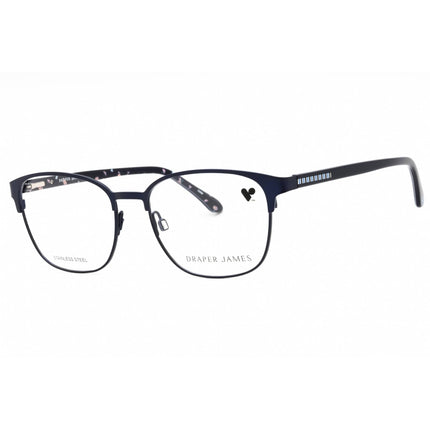 Draper James Women's Eyeglasses - Indigo Metal & Plastic Square Full Rim | DJ5037 414 ,