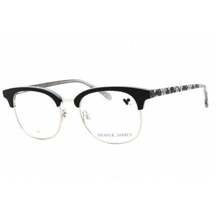 Draper James Women's Eyeglasses - Black Metal Square Shape Full Rim Frame | DJ5055 001 ,