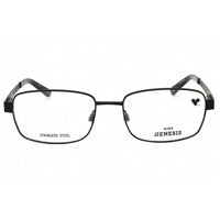 Genesis Men's Eyeglasses - Black Rectangular 56mm Frame Clear Demo Lens | G4041 001 ,