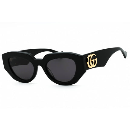 Gucci Women's Sunglasses - Black Acetate Cat Eye Shape Full Rim Frame | GG1421S 001 ,
