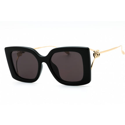 Gucci Women's Sunglasses - Black/Gold Acetate Square Full Rim Frame | GG1567SA 001 ,